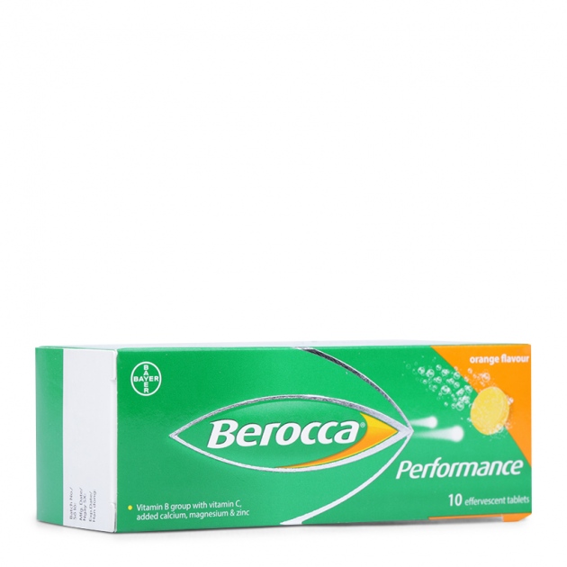 VIÊN SỦI BỔ SUNG VITAMIN BEROCCA PERFORMANCE (10 VIÊN/TUÝP)