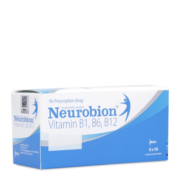 THUỐC ĐIỀU TRỊ RỐI LOẠN THẦN KINH NGOẠI VI NEUROBION (5 VỈ X 10 VIÊN/HỘP)
