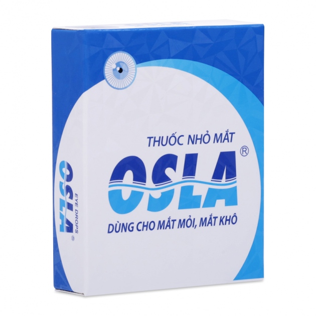 THUỐC NHỎ MẮT DÙNG CHO MỎI MẮT, MẮT KHÔ OSLA (15ML)