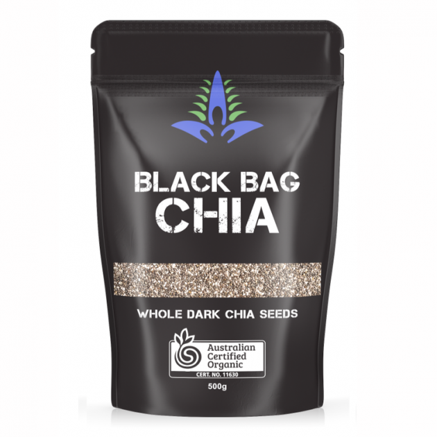 HẠT CHIA ÚC BAO BÌ ĐEN BACK BAG CHIA-500g