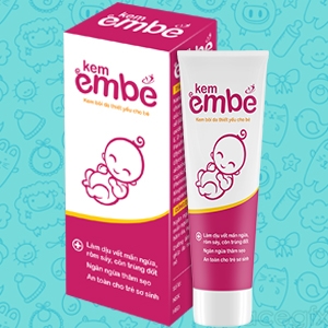 KEM EM BÉ TRỊ RÔM SẢY CHO BÉ 20G